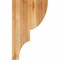 Ekena Millwork Ridgewood Rough Sawn Corbel, Western Red Cedar, 6"W x 12"D x 20"H COR06X12X20RID00RWR - alternate 2